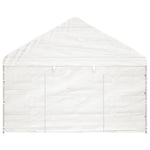 Gazebo with Roof White 20.07x4.08x3.22 m Polyethylene 3155493