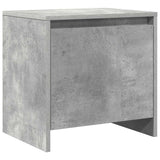 Bedside Cabinets 2 pcs Concrete Grey 45x34x44.5 cm Engineered Wood 809872