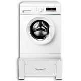 275393 Pedestal for Washing Machine White with Drawer