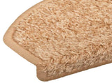 Self-adhesive Stair Mats 15 pcs Gold 80 x 24.5 x 3.5 cm 42038660