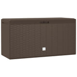 Garden Storage Box Brown 114x47x60 cm 49447