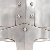 Medieval Knight Helmet Antique Replica LARP Silver Steel 286216