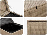Cushion Box 55 x 55 x 69 cm steel 42026742
