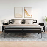 Bedside Cabinets 2 pcs with 2 Drawers Black 40x36.5x62 cm 858635
