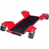 141972 Motorcycle Dolly Centre Stand Red