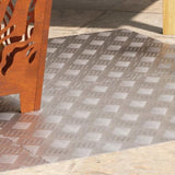 Stair Tread Rectangular 4 pcs Silver 80 x 50 cm Aluminium 4104358