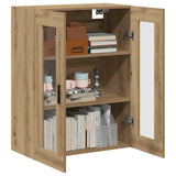 Wall Mounted Cabinet Artisan Oak 69.5x34x90 cm 857331