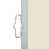 Retractable Side Awning 160 x 500 cm Cream 45461