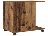 Printer Stand Plain Old Wood 60 x 40 x 68.5 cm Engineered Wood 8004429