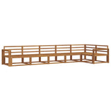 Outdoor Sofa Set 6 pcs Natural Solid Acacia Wood 3367652