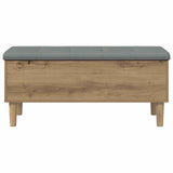 Storage Bench with Cushion Artisan Oak 102 x 42 x 46 cm 8017750