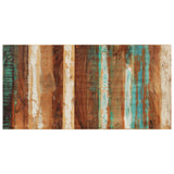 Rectangular Table Top 60x120 cm 25-27 mm Solid Reclaimed Wood 286057