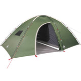 Camping Tent 8-Person Green Waterproof 94716