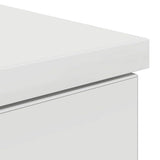 Desk with Drawer White 140 x 49 x 76 cm Engineered wood 3328507