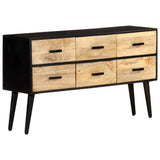 Sideboard 110x33x64 cm Solid Mango Wood 322678
