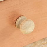 TV Cabinet 110x30x45 cm Solid Mango Wood 287874