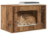 Cat House Old Wood 51 x 30 x 42.5 cm Engineered Wood 8000651