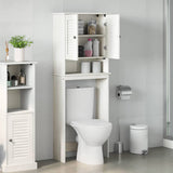 Toilet Cabinet VIGO White and Antique White 60 x 27 x 161 cm 4019128
