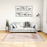 Rug Beige 100% Polyester 120 cm x 180 cm Rug Rectangular 337942