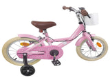 Kids Bike 16 Inches for 4-6 Years Old Light Pink 42009437