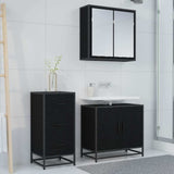 Sideboard Black Oak 35.5 x 35 x76 cm 883587