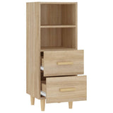 Sideboard Sonoma Oak 34.5x34x90 cm Engineered Wood 812360