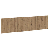 Wall-Mounted Headboard DELFT Artisan Oak Engineered Wood 897154