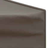 Folding Party Tent with Sidewalls Taupe 3x3 m 93526