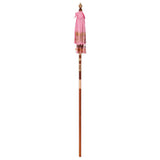 Balinese Parasol Pink 125 x 125 x 260 cm Cotton and Wood 42006468
