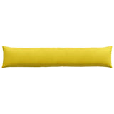 Sofa Pillows 2 pcs Yellow 200 x 40 cm Corduroy Fabric 42013892