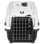 ZNTS Pet Carrier with Metal Door 48x31.5x31 cm Polypropylene 172211