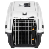 ZNTS Pet Carrier with Metal Door 48x31.5x31 cm Polypropylene 172211