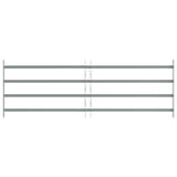 Window grilles 1000-1500 mm Galvanized Steel Silver 141387