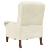 Armchair Cream 76 x 94 x 102 cm Velvet 42009865
