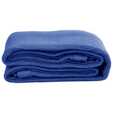 Tent Carpet 400x400 cm Blue HDPE 310731