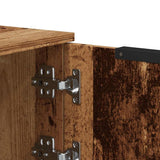 TV Cabinet Old Wood 102x35x36.5 cm Engineered Wood 856947