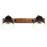 320513 Industrial Wall Lamp Black 45x25 cm E27