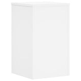 Plant Stands 2 pcs White 30x30x50 cm Engineered wood 852915