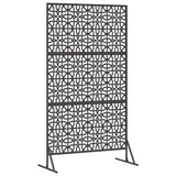 Privacy Screen Black 100 x 50 x 180 cm Steel 868570
