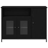 Sideboard Black Oak 100 x 35 x 75 cm 869093
