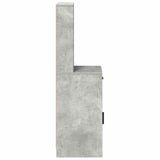 Highboard Concrete Grey 40 x 40.5 x 135 cm Engineered Wood 865076