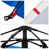 Beach Tent 3-Person Azure Blue Quick Release Waterproof 4005314