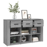 Sideboard Grey Sonoma 100x30x59.5 cm Engineered Wood 821010