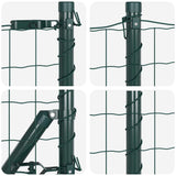 Ground Fix Welded Wire Fence 25 x 0.8 m 3350318