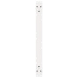 Coffee Table Legs 2 pcs White 70x cm Steel 4012713
