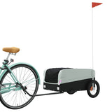 Bike Trailer Black and Grey 30 kg Iron 94035