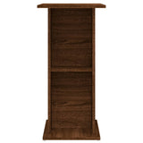 Aquarium Stand Brown Oak 60.5x36x72.5 cm Engineered Wood 833646