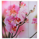 Folding Room Divider 160x170 cm Flower 240477