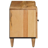 TV Cabinet Natural 105 x 33.5 x 46 cm Solid Mango Wood 4018274