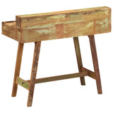 ZNTS Desk Solid Reclaimed Wood 243270